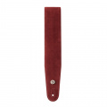 D'ADDARIO 25SS03-DX Suede Guitar Strap (Burgundy) 4 – techzone.com.ua