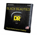 DR Strings BLACK BEAUTIES Acoustic - Light (12-54) 2 – techzone.com.ua