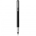 Ручка перова Parker VECTOR Black FP M + Картриджі Parker Quink /5шт. син. блістер 05 116b 2 – techzone.com.ua