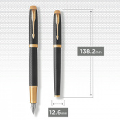 Ручка перьевая Parker IM Premium Black GT FP F 24 011 5 – techzone.com.ua Ручка перьевая Parker IM Premium Black GT FP F 24 011 5 – techzone.com.ua