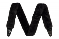 Ремінь гітарний FENDER STRAP 2" POODLE PLUSH STRAP BLACK 1 – techzone.com.ua