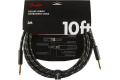 FENDER CABLE DELUXE SERIES 10' BLACK TWEED Кабель інструментальний 1 – techzone.com.ua