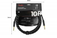 FENDER CABLE DELUXE SERIES 10' BLACK TWEED Кабель інструментальний 2 – techzone.com.ua FENDER CABLE DELUXE SERIES 10' BLACK TWEED Кабель інструментальний 2 – techzone.com.ua
