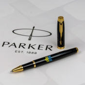 Ручка-роллер Parker IM UKRAINE Black GT RB Трезубец сине-желтый 22022_T0016u 2 – techzone.com.ua Ручка-роллер Parker IM UKRAINE Black GT RB Трезубец сине-желтый 22022_T0016u 2 – techzone.com.ua