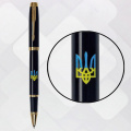 Ручка-ролер Parker IM UKRAINE Black GT RB Тризуб синьо-жовтий 22022_T0016u 4 – techzone.com.ua