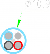 Акустичний кабель Supra Rondo 4X4.0 GREY Combicon 2X2.5M 1000101152 3 – techzone.com.ua