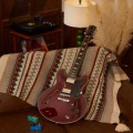 Donner Music DJP-1000 Semi-Hollow Electric Guitar Cherry EC1381 5 – techzone.com.ua