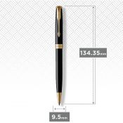 Ручка кулькова Parker SONNET UKRAINE Black Lacquer GT BP Тризуб 86032_T001y 4 – techzone.com.ua Ручка кулькова Parker SONNET UKRAINE Black Lacquer GT BP Тризуб 86032_T001y 4 – techzone.com.ua