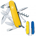 Складаний ніж Victorinox CLIMBER UKRAINE жовто-синій 1.3703.8.2 2 – techzone.com.ua