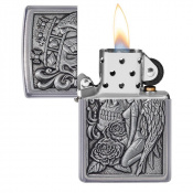 Запальничка Zippo 207 Skull And Angel Emblem 49442 3 – techzone.com.ua Запальничка Zippo 207 Skull And Angel Emblem 49442 3 – techzone.com.ua