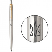 Ручка кулькова Parker JOTTER Stainless Steel GT BP Тризуб ЗСУ 16032_T039b 1 – techzone.com.ua