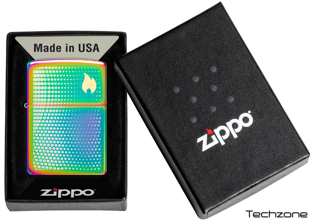 Запальничка Zippo 151 Dots and Flame Design 46569 5 – techzone.com.ua Запальничка Zippo 151 Dots and Flame Design 46569 5 – techzone.com.ua