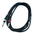 ROCKCABLE RCL20922 D4 Patch Cable - TRS Jack to 2 x TS Jack (1.5m) 2 – techzone.com.ua