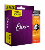 Струни для акустичних гітар Elixir AC NW L (3 Pk) 2 – techzone.com.ua Струни для акустичних гітар Elixir AC NW L (3 Pk) 2 – techzone.com.ua
