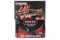 KLOTZ LA-GRANGE INSTRUMENT CABLE ANGLED BLACK 3M Кабель інструментальний
