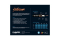 KLOTZ LA-GRANGE INSTRUMENT CABLE ANGLED BLACK 3M Кабель інструментальний 3 – techzone.com.ua