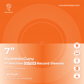 Конверт для платівок HumminGuru 7" Protective Outer Sleeves 50 Pack