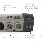 Мережевий фільтр OEHLBACH 17031 Power Socket 907 MKII 4 – techzone.com.ua