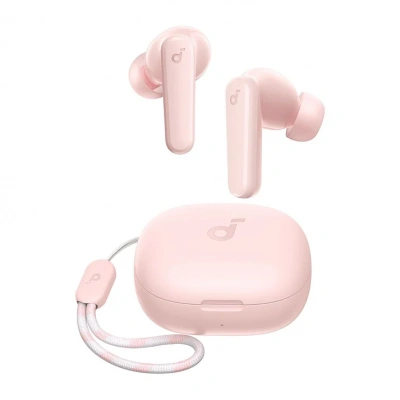 Наушники с микрофоном Anker SoundCore P20i Pink – techzone.com.ua