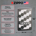 Запальничка Zippo 324680 ZIPPO HONEYCOMB BLACK ICE 2 – techzone.com.ua