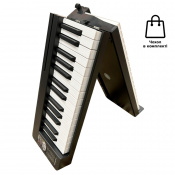 Складане цифрове піаніно (в комплекті з чохлом) Musicality PP61-BK _PortablePiano