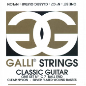 Струны для классической гитары Gallistrings C7 BALL END FOR STUDENTS