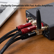 Кабель акустичний Fosi Audio OFC Speaker Cables 0.3m (пара) 6 – techzone.com.ua