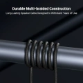 Кабель акустичний Fosi Audio OFC Speaker Cables 0.3m (пара) 5 – techzone.com.ua