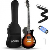 Donner Music DLP-124 Electric Guitar Sunburst EC1277