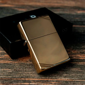 Запальничка Zippo 270 CLASSIC vintage high polish brass 6 – techzone.com.ua Запальничка Zippo 270 CLASSIC vintage high polish brass 6 – techzone.com.ua