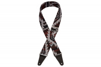 Ремінь гітарний FENDER STRAP 2" ZION AZTEC BLACK