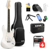 Donner Music DST-152 Electric Guitar Kit Polar White EC1418