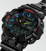 Мужские часы Casio G-Shock Virtual Rainbow GA-700RGB-1AER 4 – techzone.com.ua