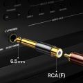 Аксесуар UGREEN AV169 6.3mm Male to RCA Female Adapter 80731 4 – techzone.com.ua