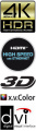 Видео кабель Supra HD5/S HDMI/DVI/DP BLUE B500 3 – techzone.com.ua