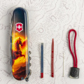 Складной нож Victorinox HUNTSMAN ZODIAC Огненный пегас 1.3713.3.Z5250pk 8 – techzone.com.ua