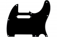 FENDER 8-HOLE MOUNT MULTI-PLY TELECASTER PICKGUARDS BLACK Пікгард
