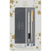 Набір ручок Parker JOTTER Stainless Steel GT FP+BP (перова + кулькова) 16 092b23 – techzone.com.ua Набор ручек Parker JOTTER Stainless Steel GT FP+BP (перьевая + шариковая) 16 092b23 – techzone.com.ua