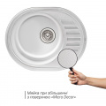 Кухонна мийка Qtap 5745 0,8 мм Micro Decor (QT5745MICDEC08) 3 – techzone.com.ua