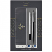 Набір Parker JOTTER Stainless Steel CT FP+BP (перова + кулькова) 1 – techzone.com.ua