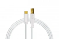 Кабель DJ Techtools Chroma Cables: USB-C to USB-B White 1 – techzone.com.ua