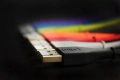 Кабель DJ Techtools Chroma Cables: USB-C to USB-B White 6 – techzone.com.ua