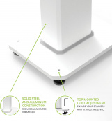 Стіки для акустики Kanto SX26 White 4 – techzone.com.ua Стіки для акустики Kanto SX26 White 4 – techzone.com.ua