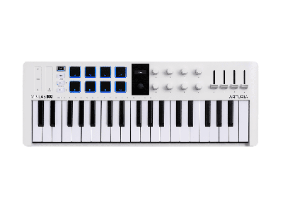 MIDI-контролер Arturia MiniLab 37 White + Arturia Analog Lab Pro – techzone.com.ua