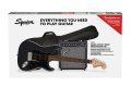 SQUIER by FENDER AFFINITY SERIES STRAT PACK HSS CHARCOAL FROST METALLIC Гітарний набір з електрогітарою 8 – techzone.com.ua