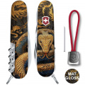 Складной нож Victorinox HUNTSMAN ZODIAC Деревянная змея 1.3713.3.Z4280pk 3 – techzone.com.ua