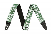 Ремінь гітарний FENDER STRAP 2" HAWAIIAN STRAPS GREEN FLORAL