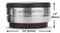 Ізолятор IsoAcoustics Orea Bordeaux 2 – techzone.com.ua Ізолятор IsoAcoustics Orea Bordeaux 2 – techzone.com.ua