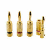 Разъем NorStone Banana Plugs Gold Set-4 2 – techzone.com.ua Разъем NorStone Banana Plugs Gold Set-4 2 – techzone.com.ua