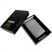 Запальничка Zippo 230 Classic Brushed Chrome Vintage with Slashes 4 – techzone.com.ua